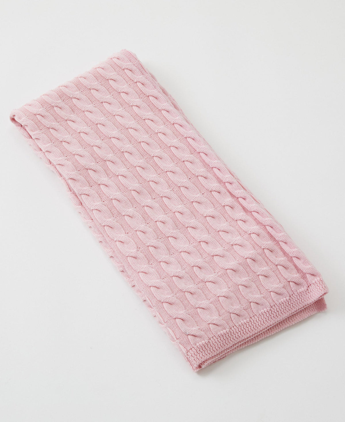 Cable Stich Baby Child Blanket