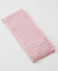 Cable Stich Baby Child Blanket