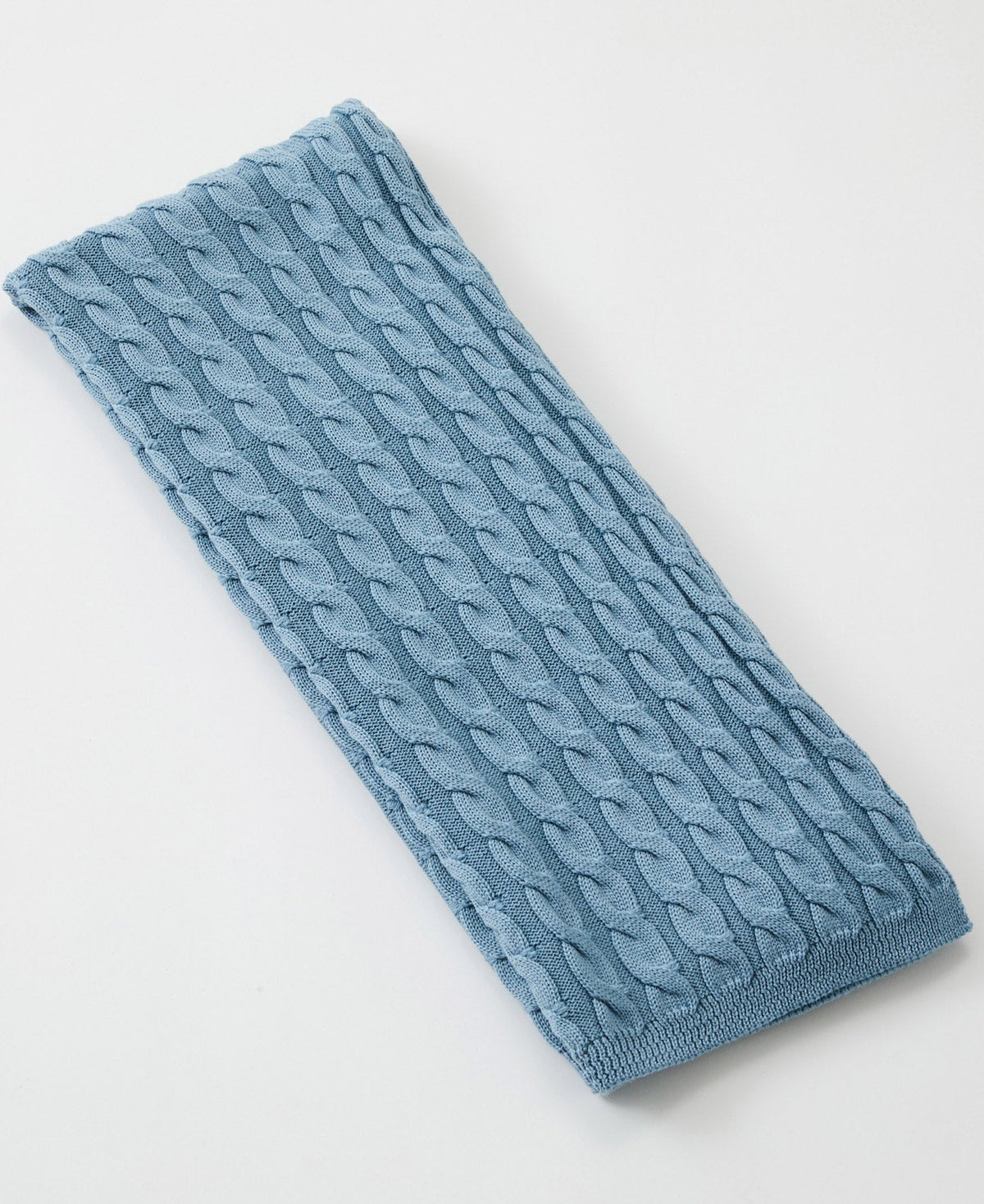 Cable Stich Baby Child Blanket