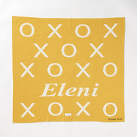 Personalised Name Kisses & Hugs Blanket