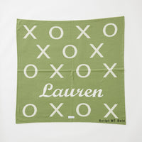 Personalised Name Kisses & Hugs Blanket