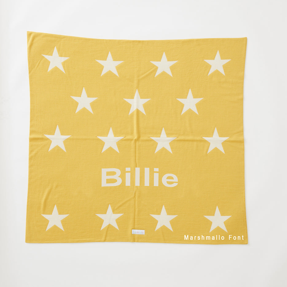 Stars Name Baby Child Blanket