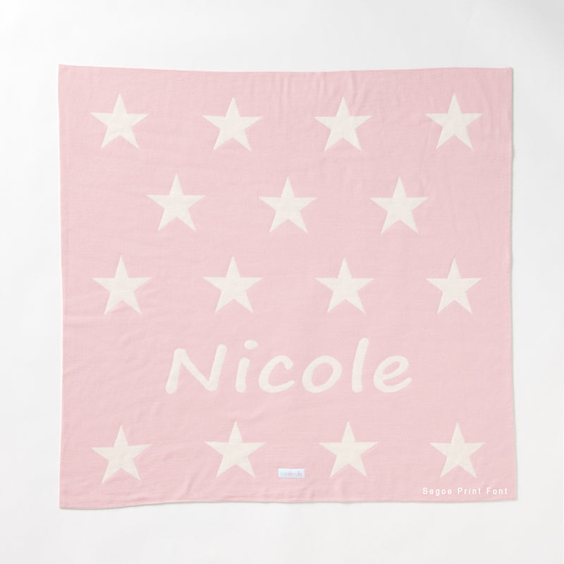 Stars Name Baby Child Blanket