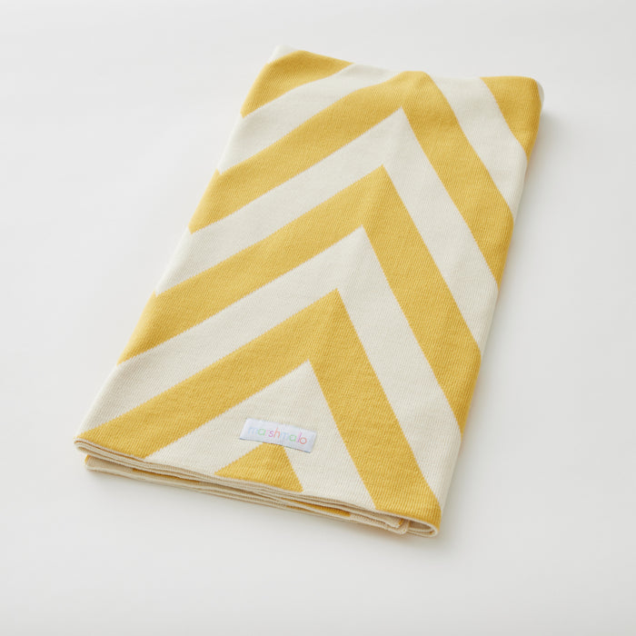 Herringbone Cot Child Blanket